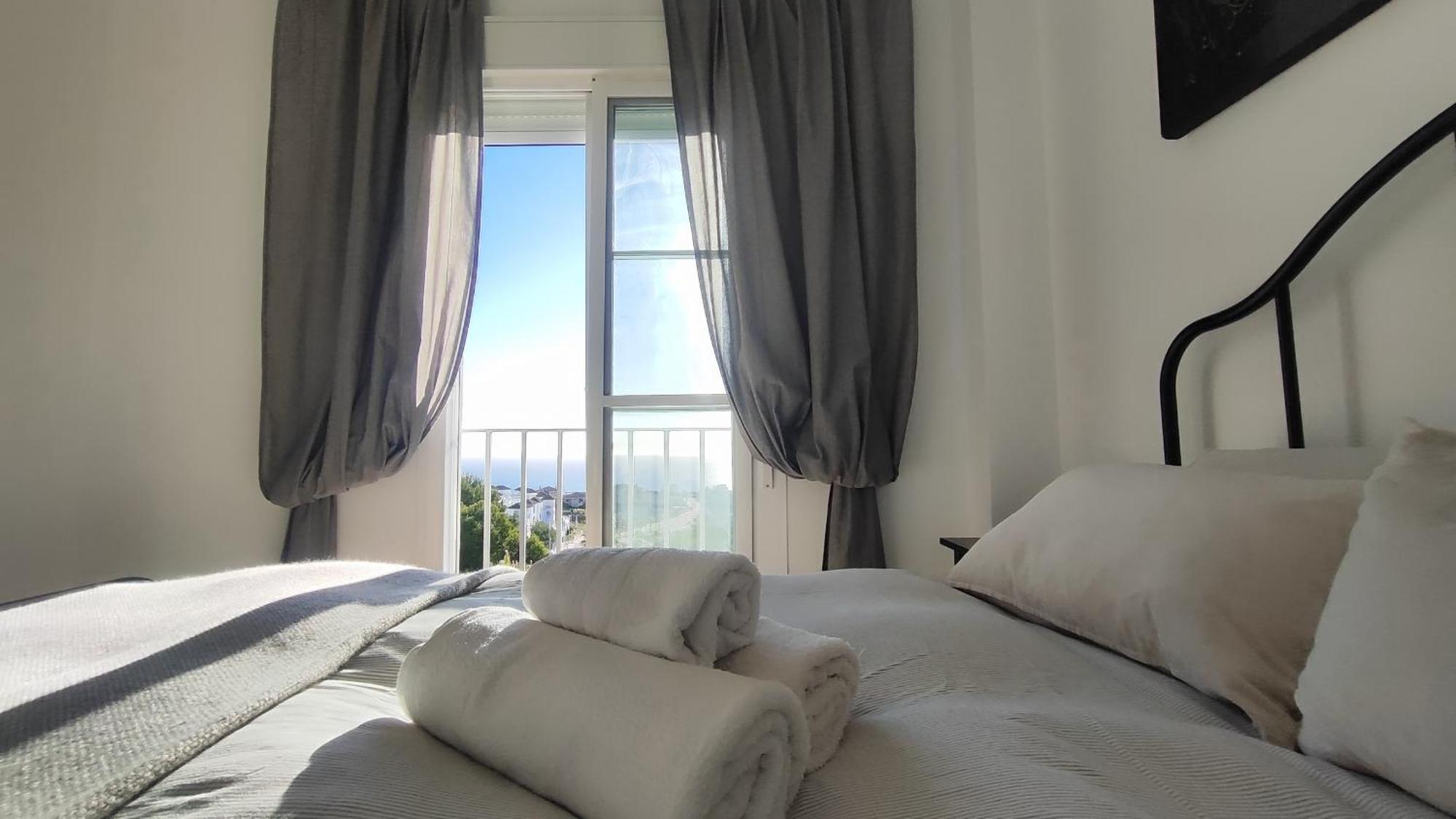 شقة Atico Familiar Vistas Al Mar مانيلفا المظهر الخارجي الصورة